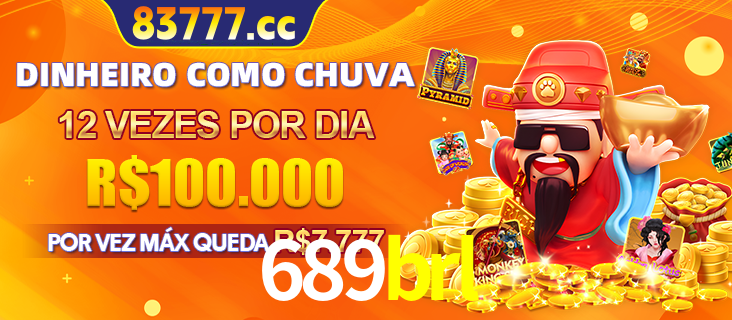Banner do programa de recompensas Recomende para amigos do 689brl, detalhando os bônus por convidar amigos, com prêmios que chegam a R$288.888.