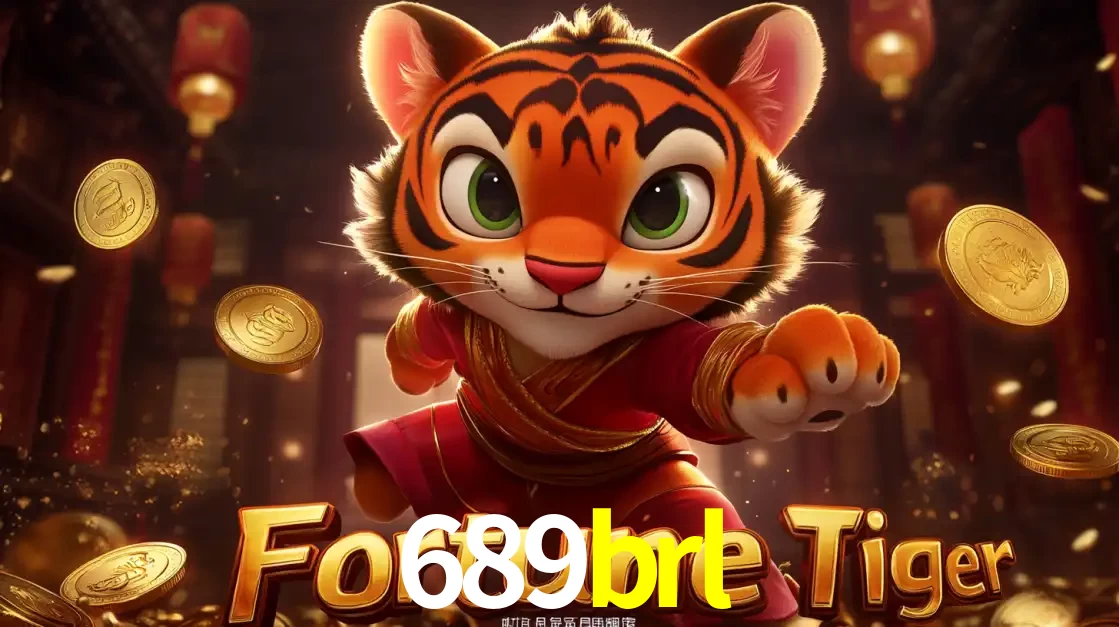 O carismático mascote do jogo de slot Fortune Tiger, um tigre fofo em pose de artes marciais, pronto para trazer sorte e multiplicadores de ganhos no cassino online 689brl.